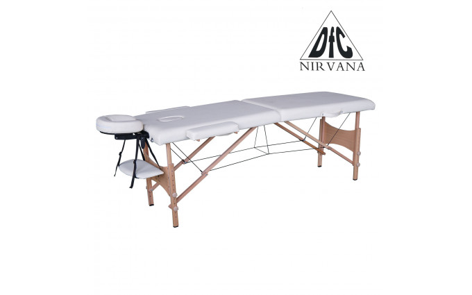 Массажный стол DFC NIRVANA, Relax, дерев. ножки, цвет кремовый (Cream) Массажный стол DFC NIRVANA, Relax, дерев. ножки, цвет кремовый (Cream)