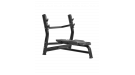 Скамья для жима горизонтальная BRONZE GYM H-023А (Черный)
