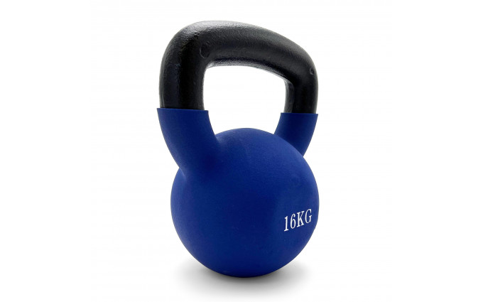 Гиря UNIX Fit виниловая 16 кг Blue Гиря UNIX Fit виниловая 16 кг Blue