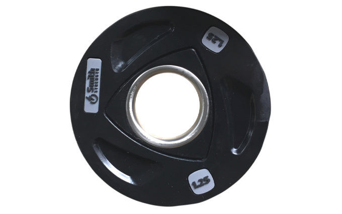 Диск для штанги Smith c 3-м хватом, 1.25кг Диск для штанги Smith c 3-м хватом, 1.25кг